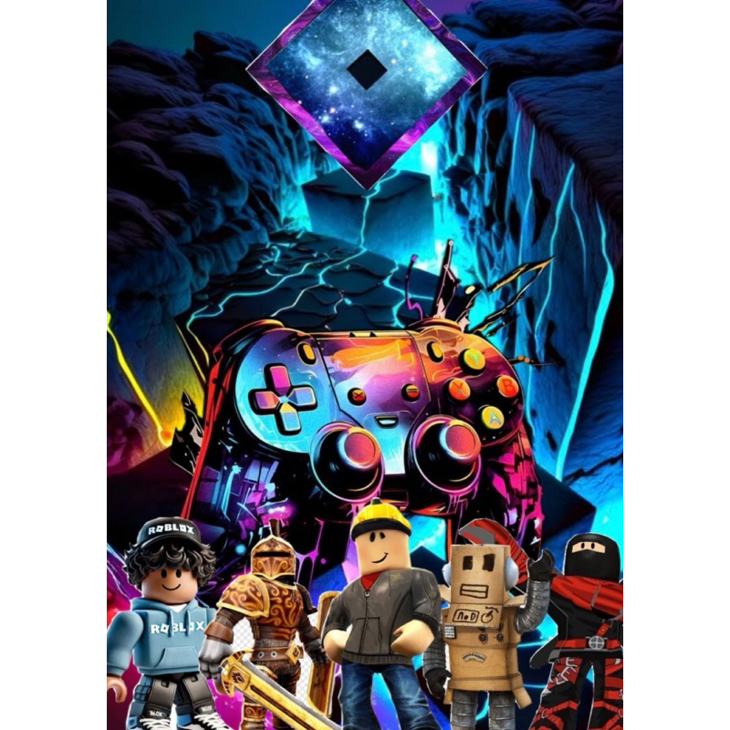 CADERNOS  ROBLOX BROCHURA GRANDE PERSONALIZADOS em Oferta na Shopee