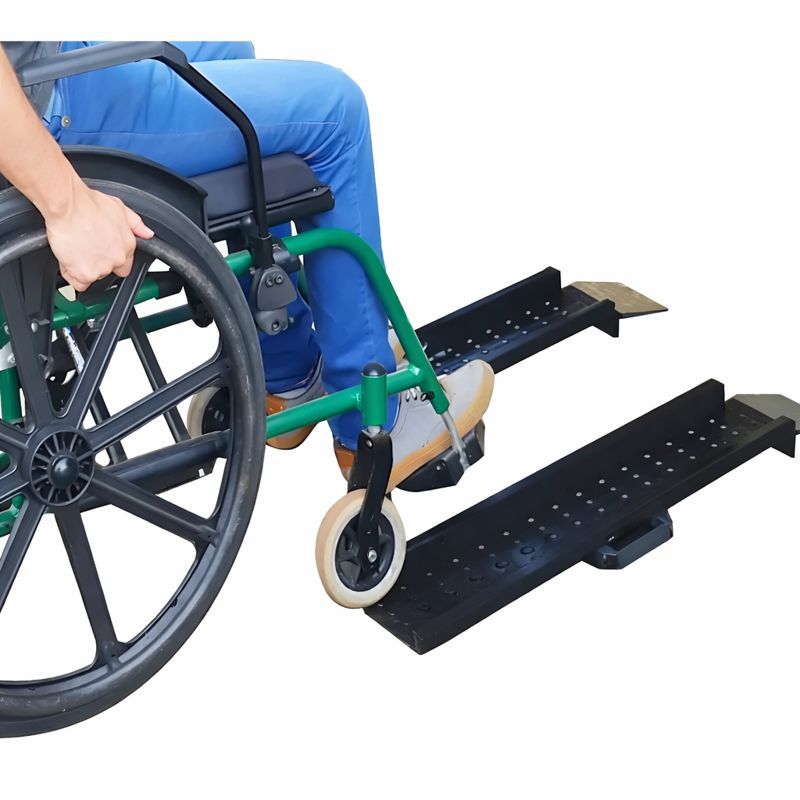 Rampa De Acessibilidade Para Cadeira De Rodas 2 Peças Rda