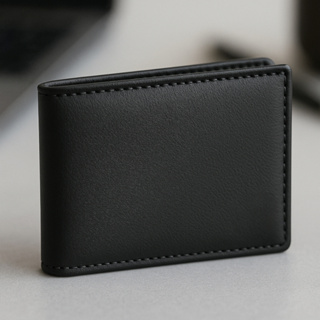 Carteira Masculina Couro Sintético LISA Qualidade PREMIUM Compacta e Minimalista em Oferta na Shopee