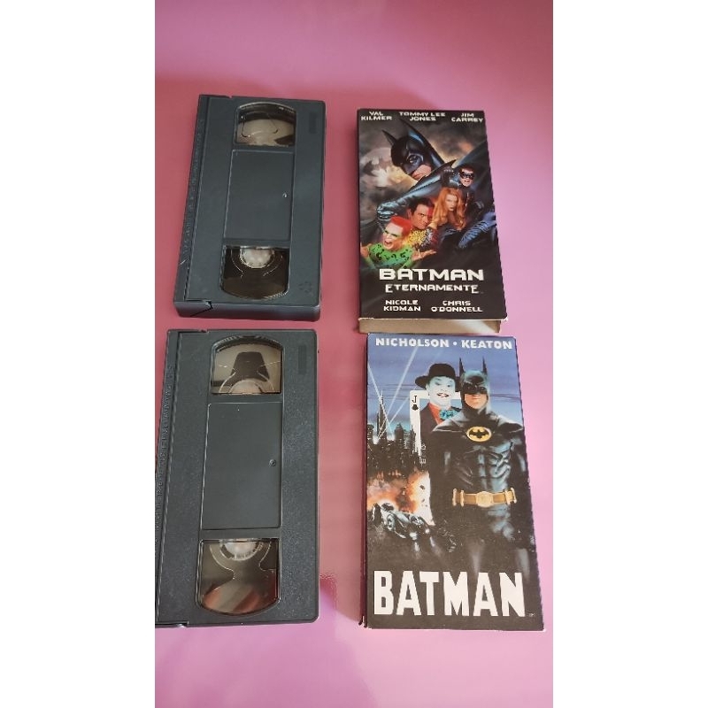 filme em VHS do Batman duas versões legendado