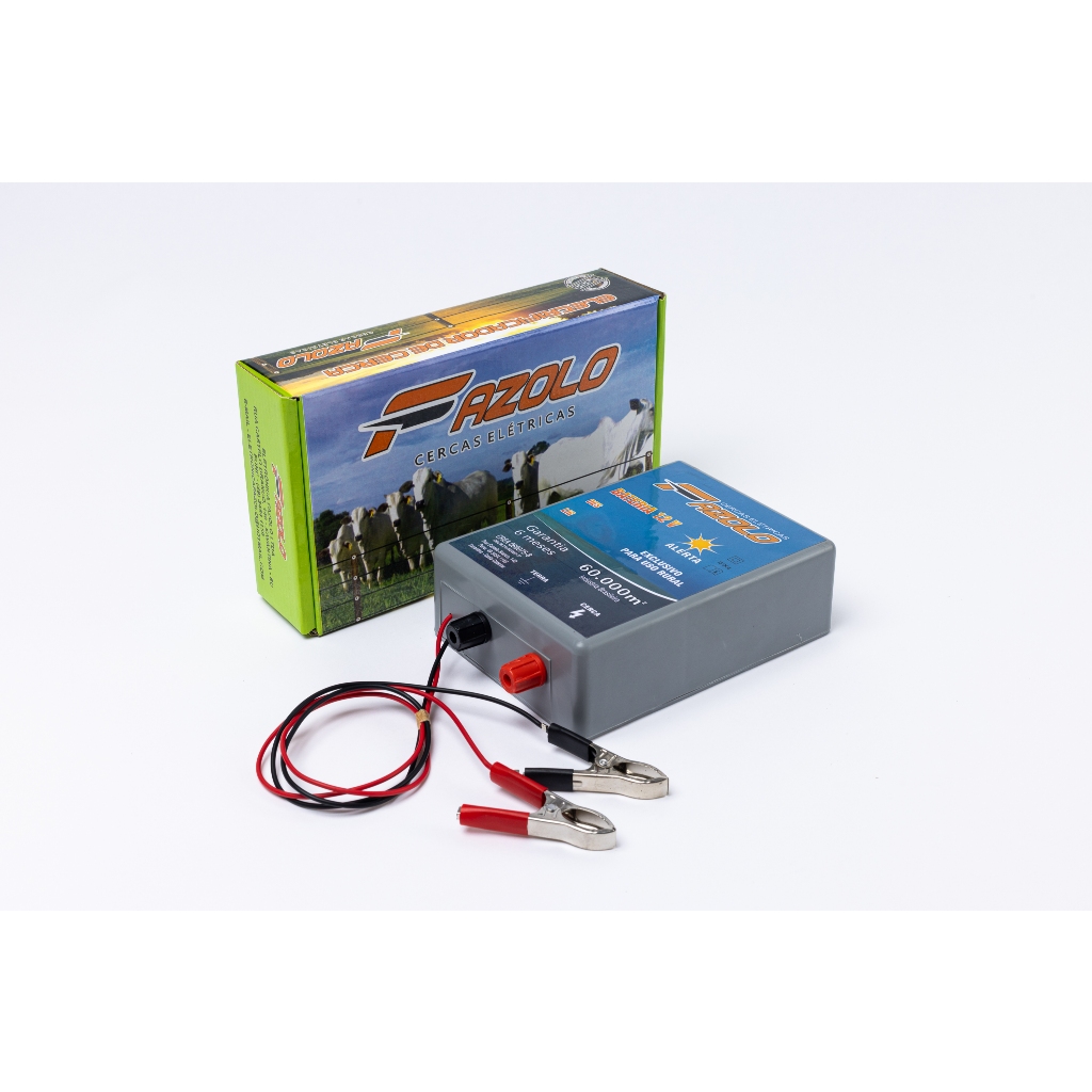 Eletrificador Rural Cerca Elétrica Fzbat 60 Bateria 12v