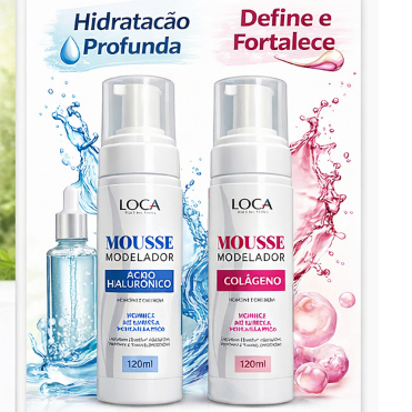 Mousse Para Definir Cachos Sem Frizz e Sem Deixar Duro