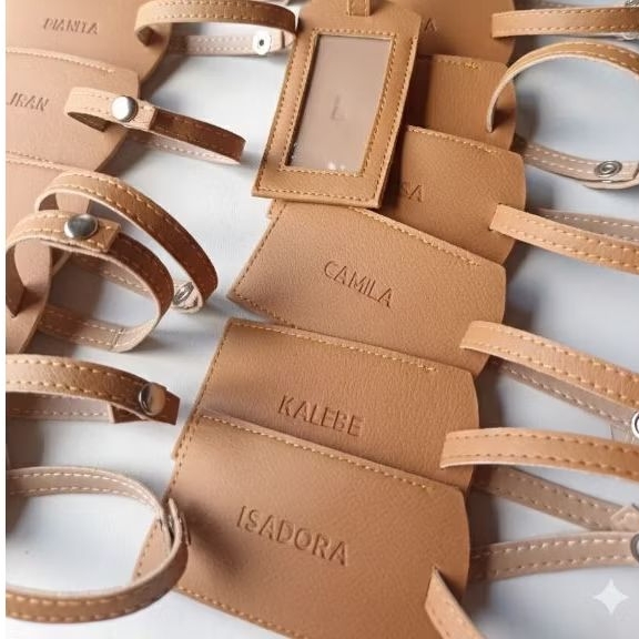 KITs TAG DE MALA BAGAGEM BOLSA PERSONALIZADO EM QUANTIDADE em Oferta na Shopee