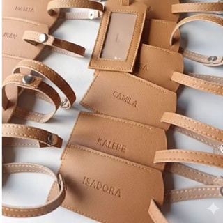 KITs TAG DE MALA BAGAGEM BOLSA PERSONALIZADO EM QUANTIDADE em Oferta na Shopee