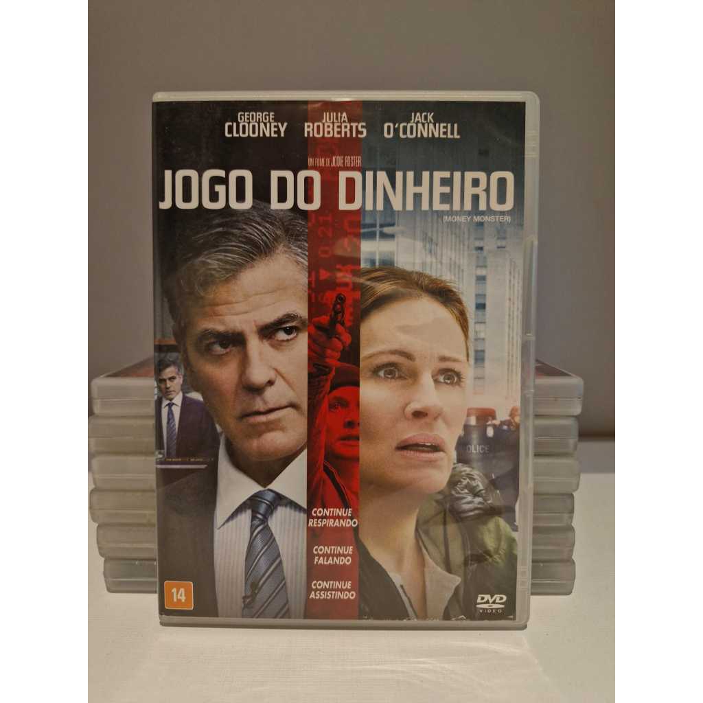 JOGO DO DINHEIRO - George Clooney Julia Roberts - DVD - Original
