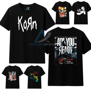 Camiseta Korn Tour 2026 Oficial Rock Metal 100% Algodão Premium Unissex em Oferta na Shopee