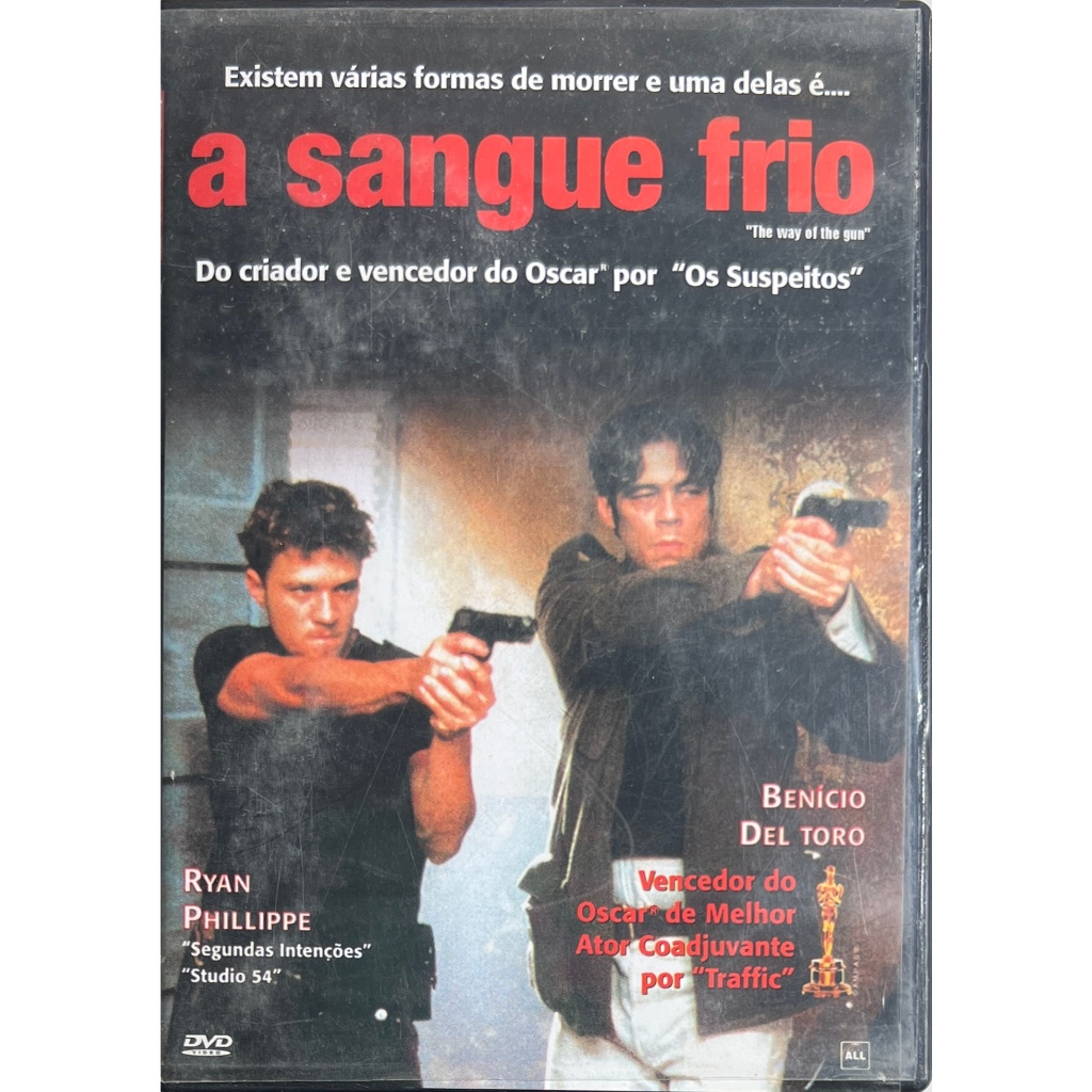 A Sangue Frio - Benicio Del Toro - DVD Original