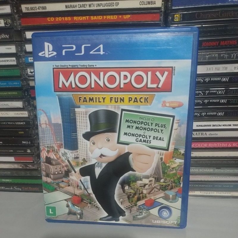Monopoly Family Fun Pack PS4 Usado