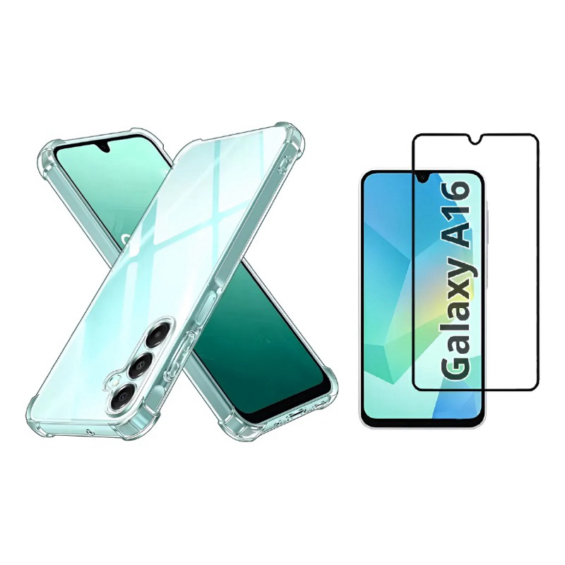 Capinha Anti Impacto Para Samsung A16 5g 6.7 +película Vidro