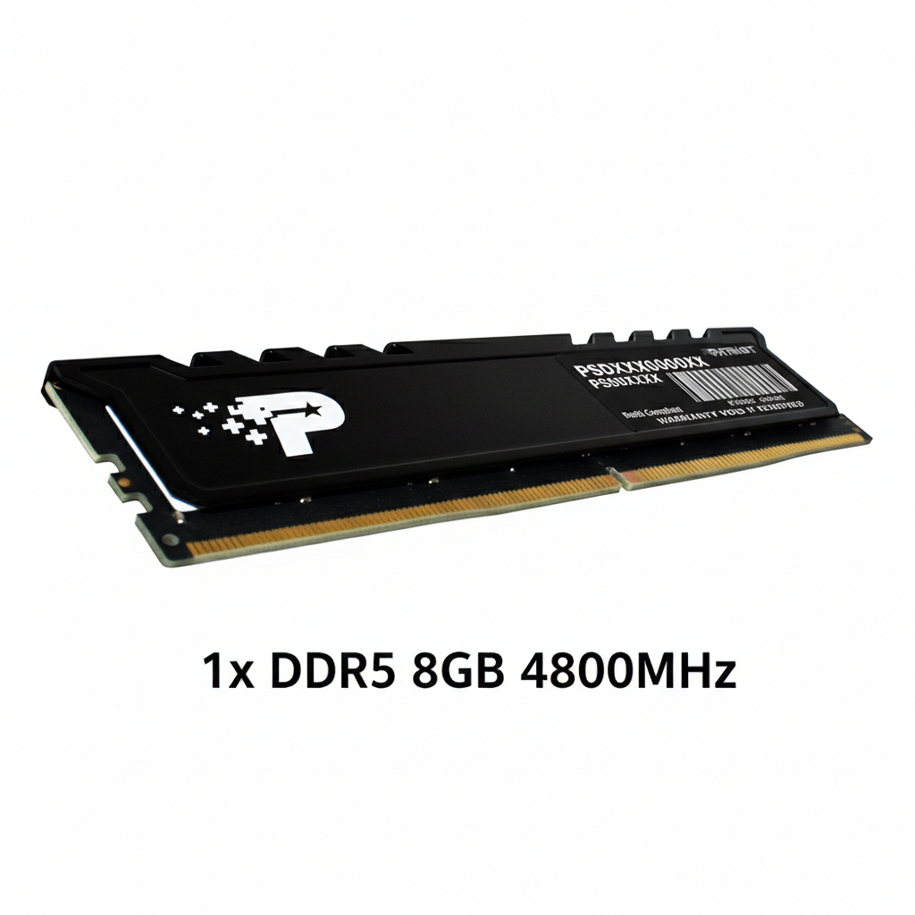 Memória Ram DDR5 8GB 4800MHz CL40 1.1v Com Dissipador de calor para Desktop/ PC Gamer