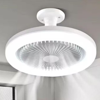 Ventilador Aromatizador Luminária 25w 5 Folhas Grande de Teto Silencioso Controle Remoto E27 Bivolt em Oferta na Shopee
