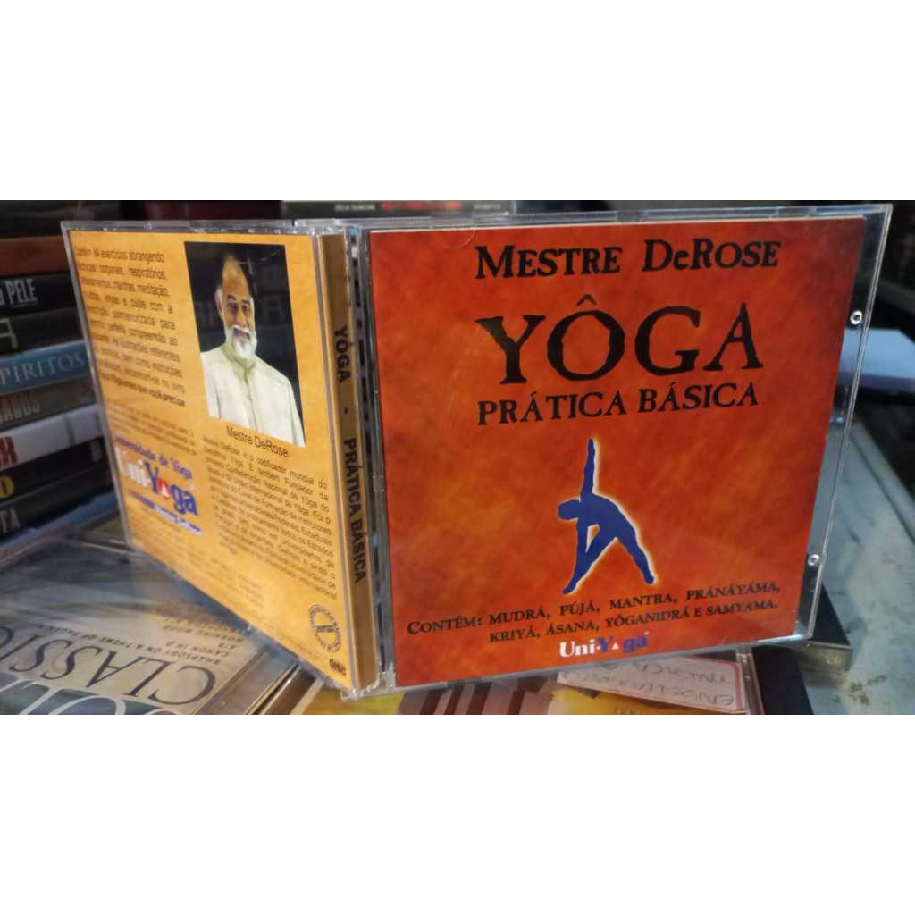 Cd Yoga - Pratica basica Mestre De rose mudra puja mantra kriya asana samyama