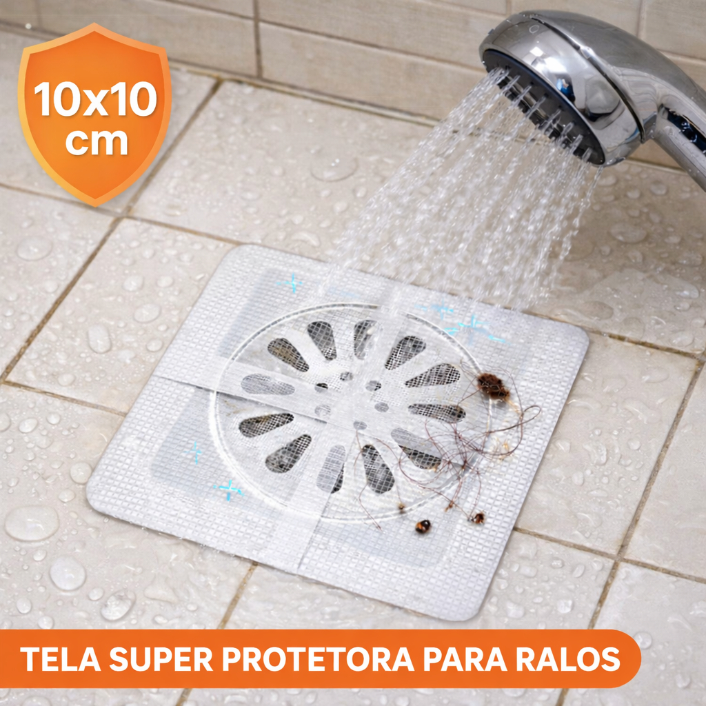KIT 20 Tela para Ralo Anti Barata Autoadesiva 10x10 em Oferta na Shopee