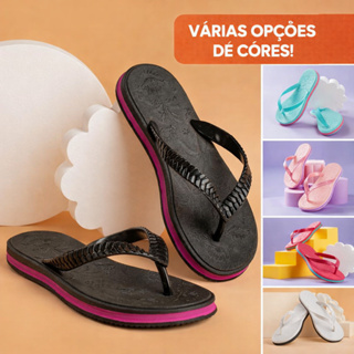 Chinelo Feminino Adulto - Sandália Feminina Rasteirinha - Chinelo Feninino - Sandália Femenina em Oferta na Shopee