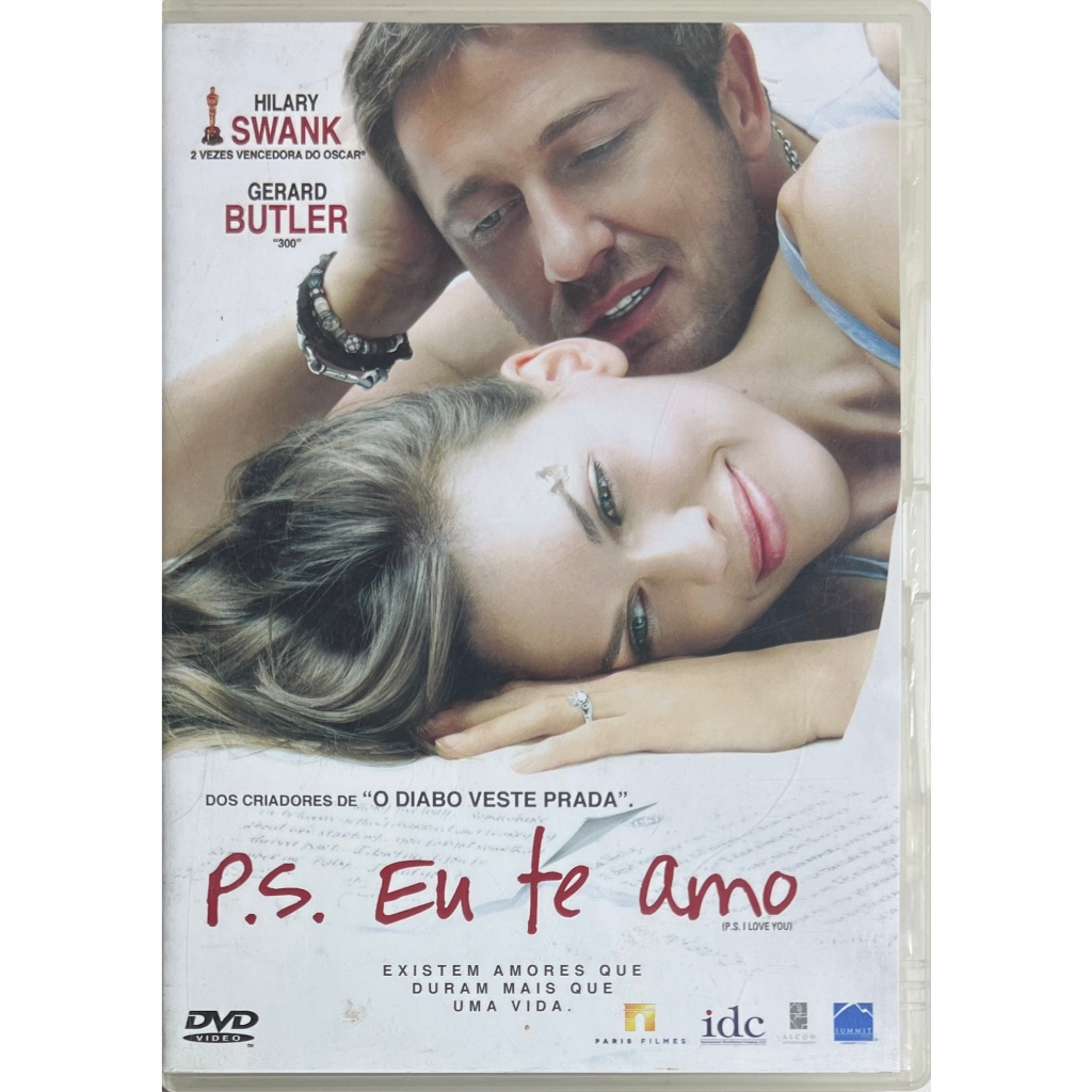 P.S. Eu te Amo - Gerard Butler - 2007 - DVD Original