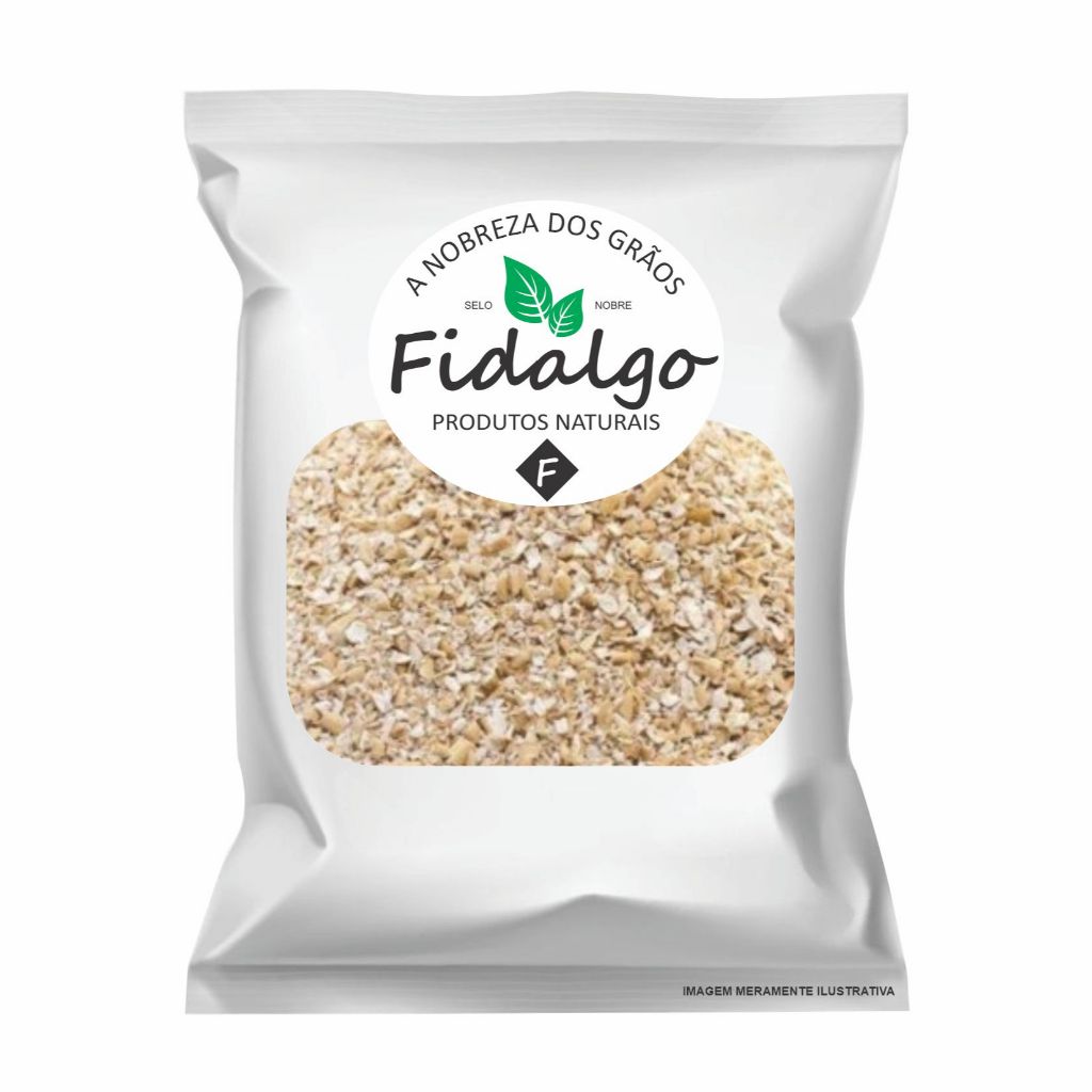 Aveia Flocos Fino NÃO CONTÉM GLÚTEN 1kg ou 500g