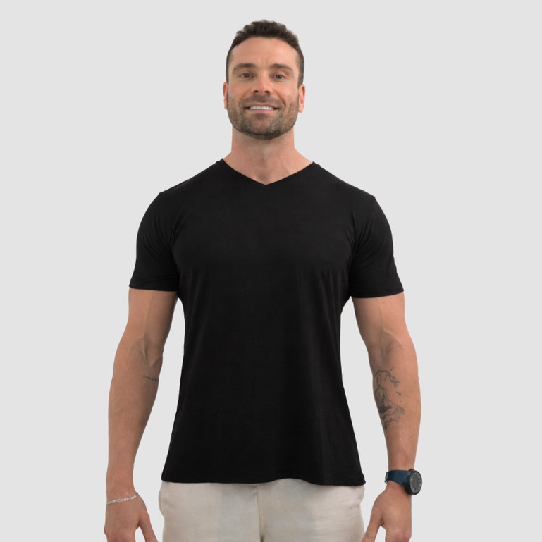 Camiseta Tech Urban Modal Premium - Gola V - Anti Odor Não Amassa Ultra Macia