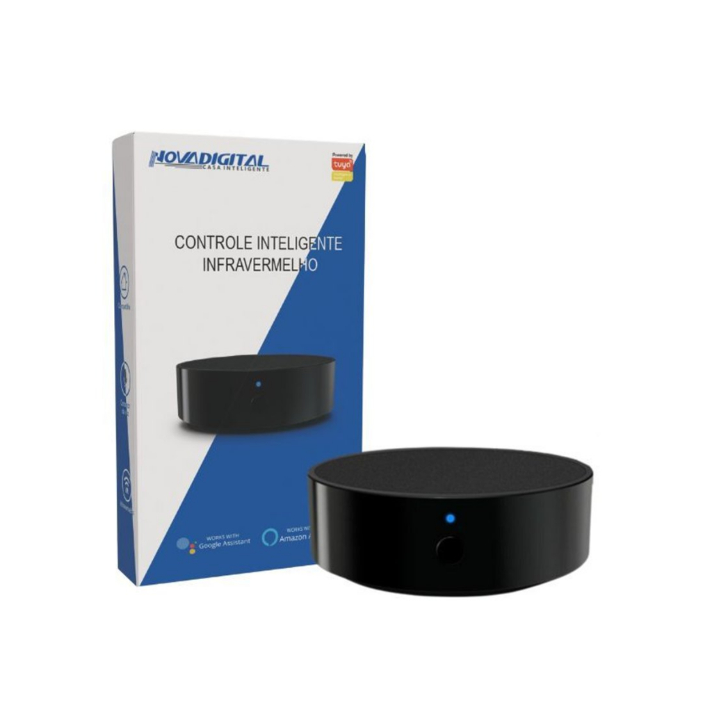 Controle Remoto Inteligente Universal Wifi Automação Tv Ar Condicionado Som Alexa Nova Digital