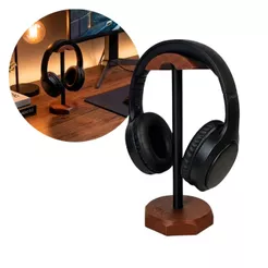 Suporte de Mesa Para Fone De Ouvido Headset Headphone Gamer Universal Zenith Revo