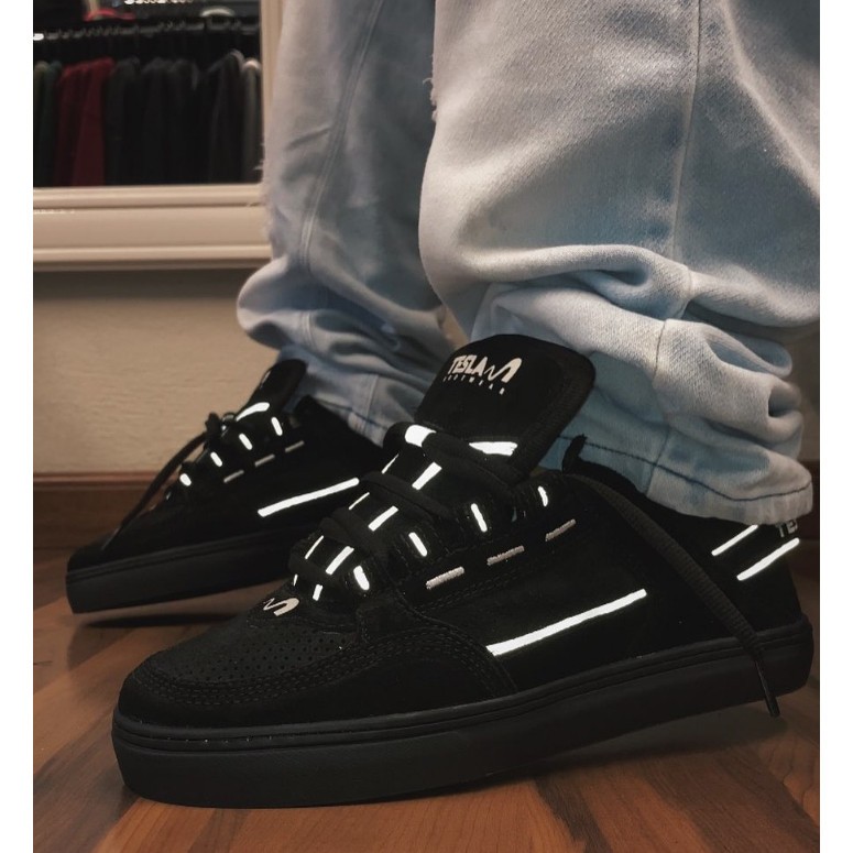 Tenis Coil Tesla Footwear All Black Unissex