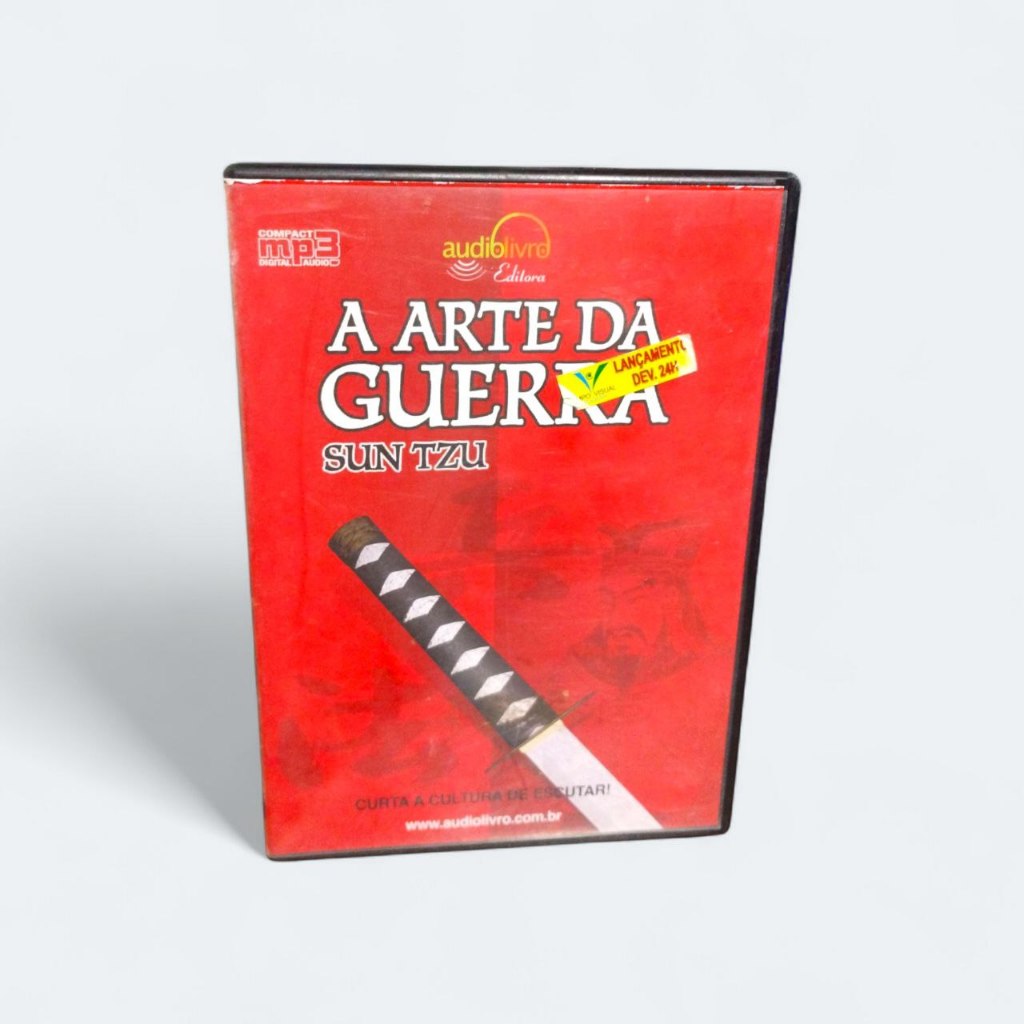 CD AudioBook A Arte da Guerra – Sun Tzu (Usado)