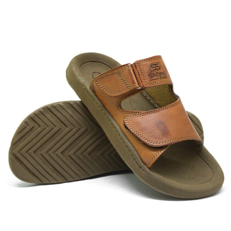 Sandália masculino em couro Birken em Oferta na Shopee