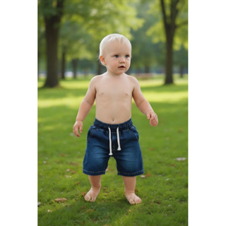 Bermuda jeans menino elastano, bermuda infantil masculina, shorts jeans infantil, bermuda bebê jeans em Oferta na Shopee