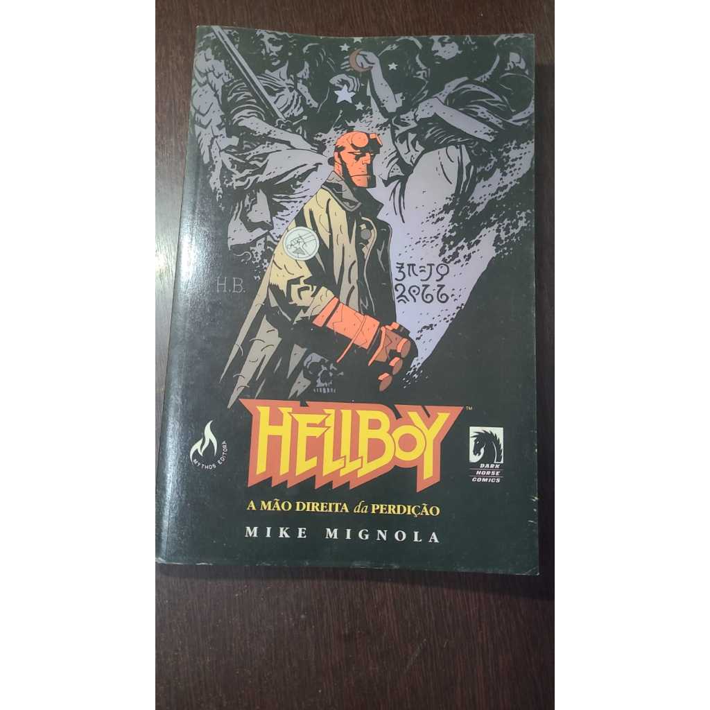 hq hellboy a mão direita da perdição
