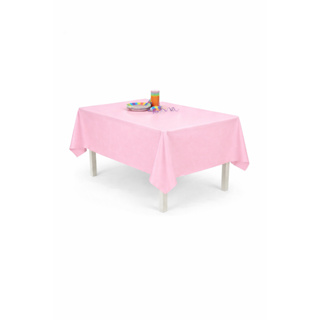 Toalha De Mesa Festa Rosa Pvc 137 X 183cm em Oferta na Shopee