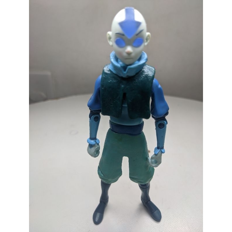 Aang "Avatar Spirit Aang" ou "Blue Spirit Aang", Mattel 2005 - Avatar: A Lenda de Aang