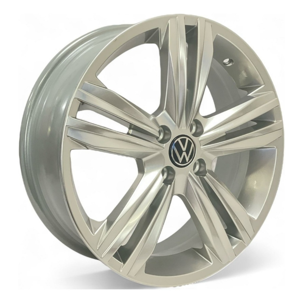 Jogo De Roda Aro 17 Tiguan R-Line 4x100 Gol G2 G3 G4 G5 G6 G7 G8 Voyage Up Tsi Saveiro Cross