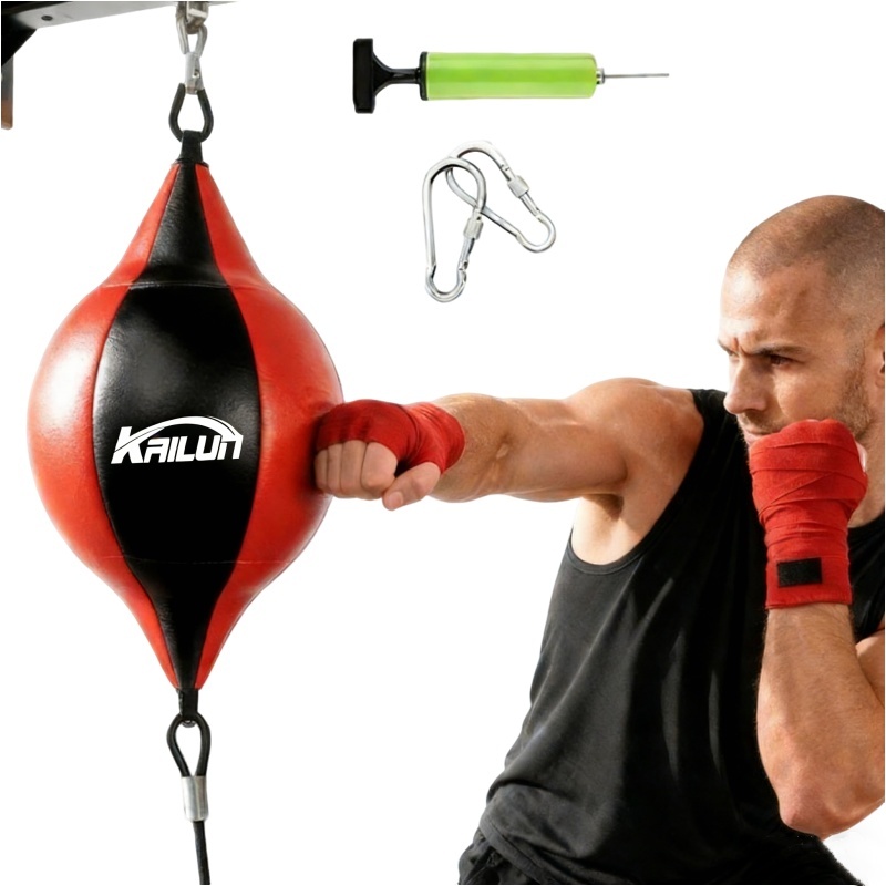 Bola De Perfuração De Couro Pu corda elástica bola de boxe pendurado dodge speed ball