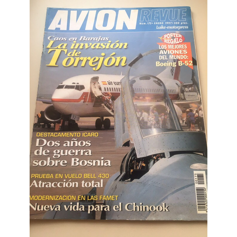 Revista Avião Revue importada da Espanha (01/1997)