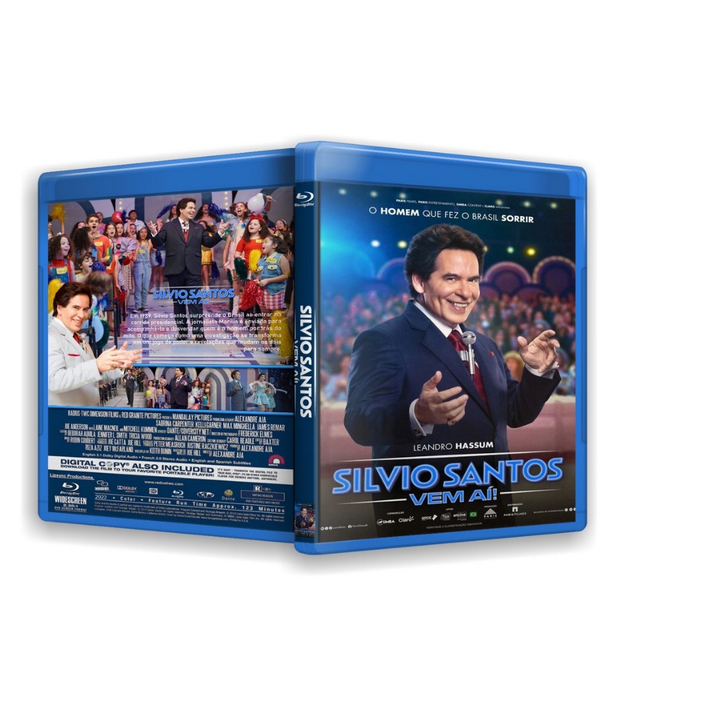 Filme Bluray: Silvio Santos Vem Aí!  (2026) DUBLADO E LEGENDADO (SEM ESTOJO)