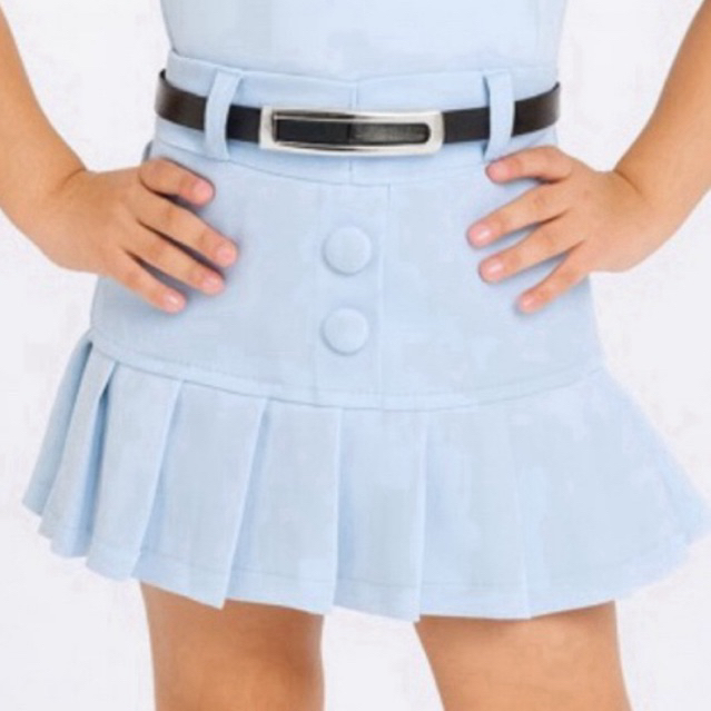 short saia babadinho alfaiataria infantil tamanhos 2,4,6,8,10,12
