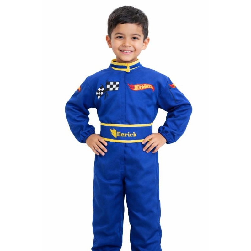 Fantasia Piloto Hot Wheels personalizada com nome em Oferta na Shopee