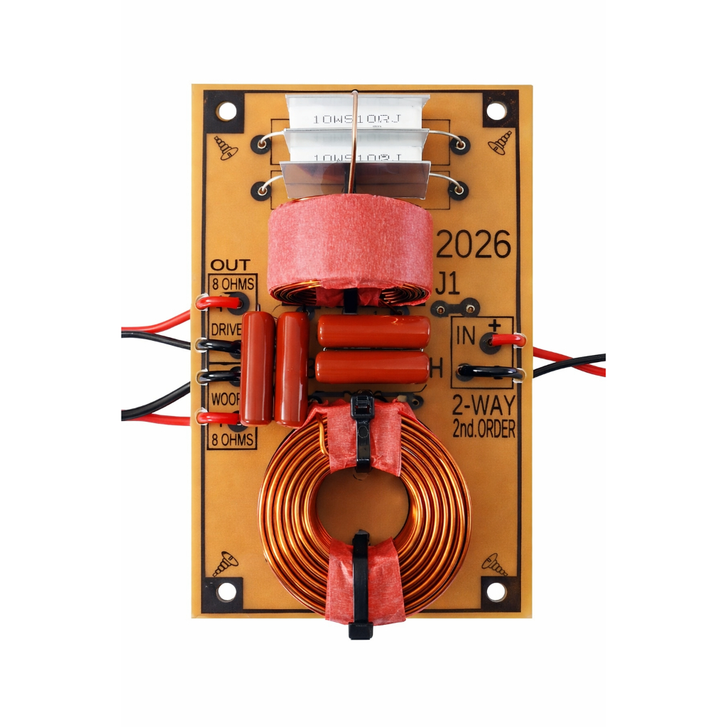 Divisor de Frequencia Crossover Passivo Medio Grave e Driver Ti Caixa Line Potencfia de Até 700 Rms - Miniatura 3