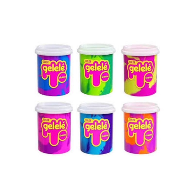 Slime Gelelé Colorido da Doce Brinquedos que Não Mancha | Massinha