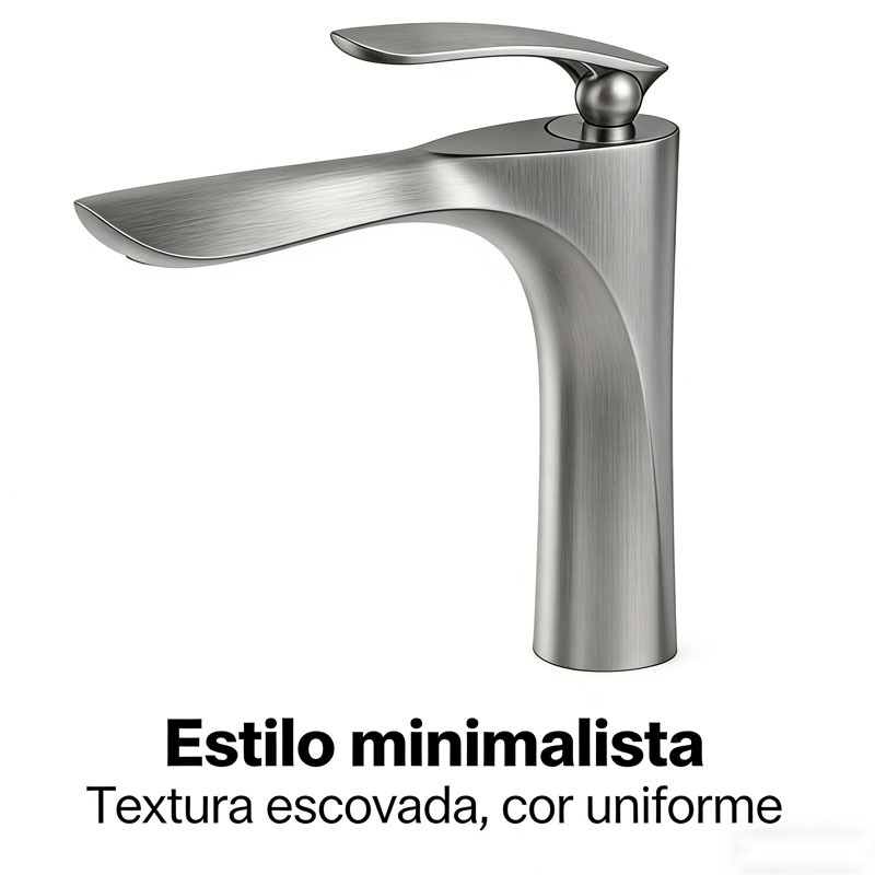 Torneira Banheiro Monocomando Preta Bica Alta 30cm Cuba Sobrepor Yesop