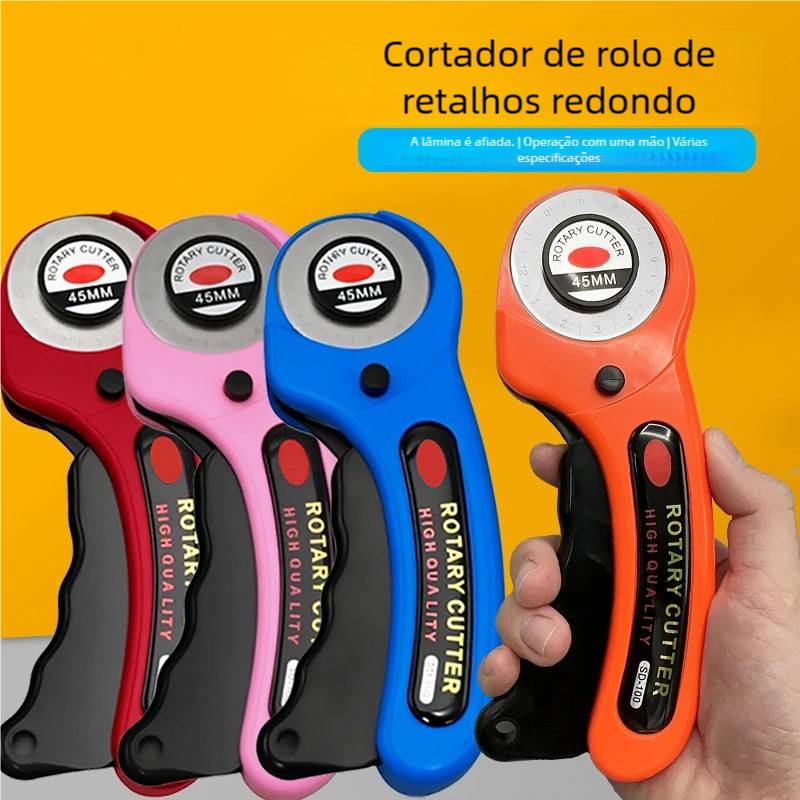 Cortador de Tecido Circular 45mm - Profissional para Costura e Patchwork em Oferta na Shopee