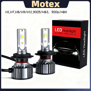 Par Ultra Led Lâmpada Super Led H4 Mini Projetor LED  Carros Motos 6500K  Super BrancaH1  H4 H7 H11 9005 9006