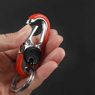 【Premium Quality】Chaveiro Masculino – Anti-Perda Camada Dupla, Carro e Dia a Dia!