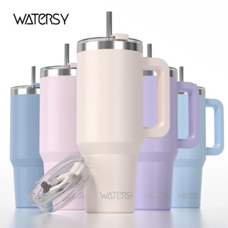 WATERSY Copo Térmico Inox Portátil 1182ml Garrafa Térmica Inoxidável Mantém Quente ou Gelado Com Grande Capacidade em Oferta na Shopee