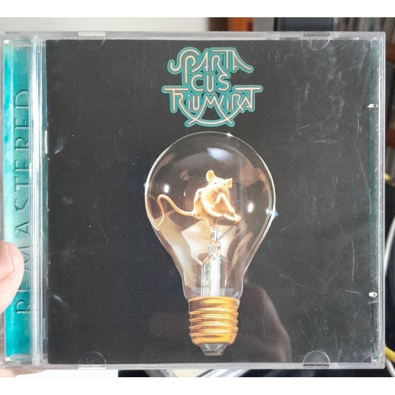 CD TRIUMVIRAT SPARTACUS REMASTERIZADO MÚSICAS BÔNUS.