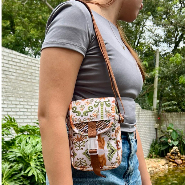 Bolsinha Feminina Estampada com Estilo Verão em Oferta na Shopee