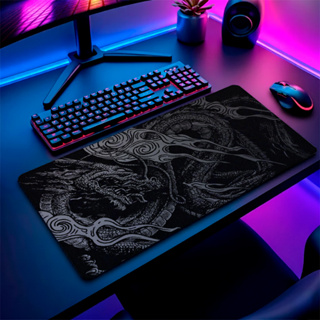 Mouse Pad Gamer Speed Confortavel Bordas Costuradas Antiderrpante Com Estanpa Dark Dragon Varios Tamanhos em Oferta na Shopee