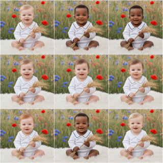 Body Infantil Bebê Menino Manga Longa Gola BordadaTrigal em Oferta na Shopee