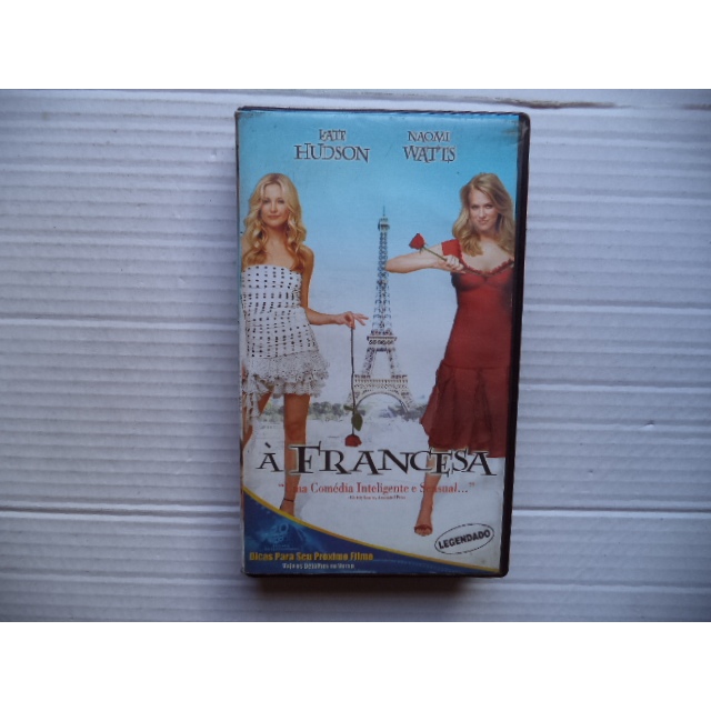 Fita Vhs À FRANCESA original Legendado Kate Hudson Naomi Watts comedia