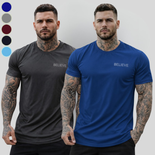 Kit 2 Camisetas Masculinas Oversized G3 Dry Fit Furadinho Academia Poliester Com Elastano Premium. em Oferta na Shopee