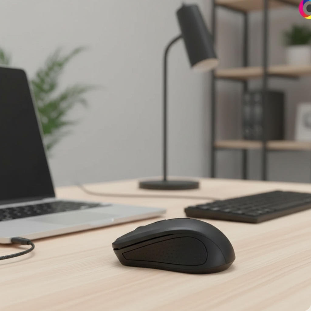 Mouse sem fio Wireless Com Usb de alta qualidade e pega longa distância escritório resistente novo